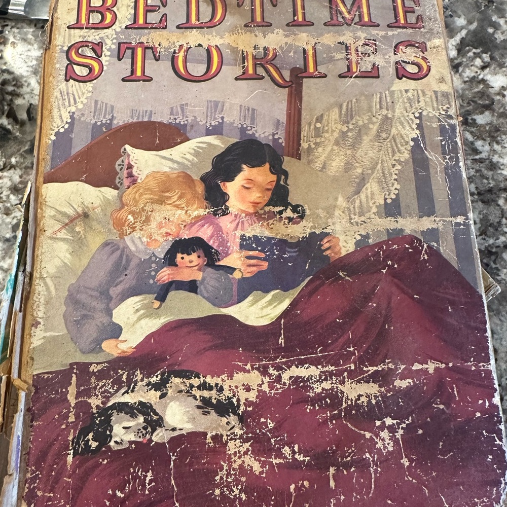 Vintage Bedtime Stories Book